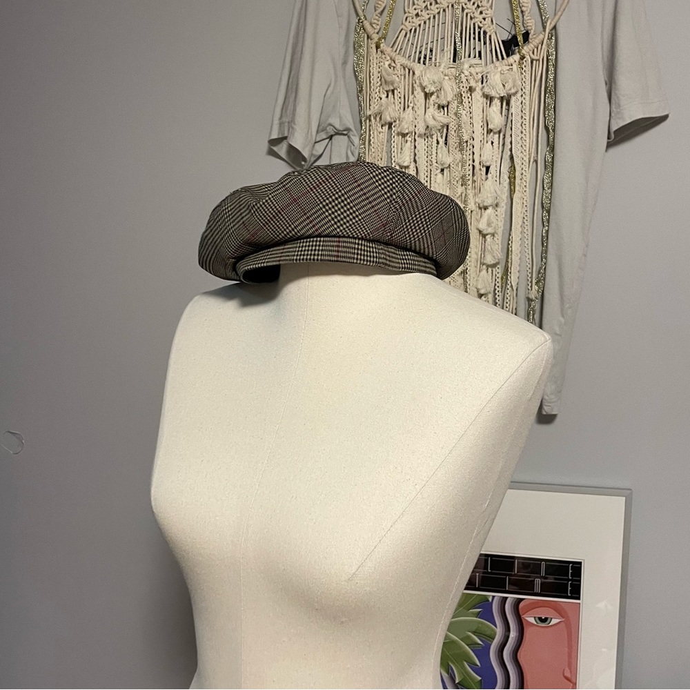 & other stories plaid beret